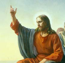 Jesús predicando