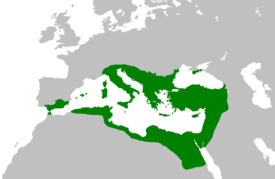 El Imperio Bizantino en su época de mayor apogeo