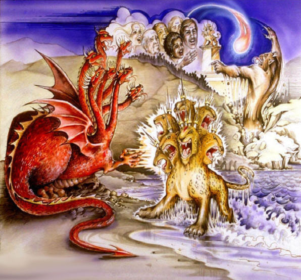 Las 3 bestias del Apocalipsis: Satanás, el Anticristo y el Falso Profeta