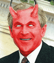 George Bush Anticristo