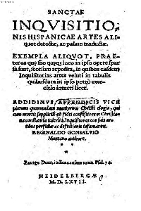 Sanctae Inquisitionis Hispanicae Artes
