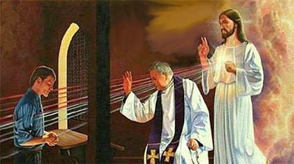 Confesión - sacerdote in persona Christi