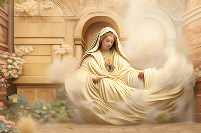 María, jardín cerrado